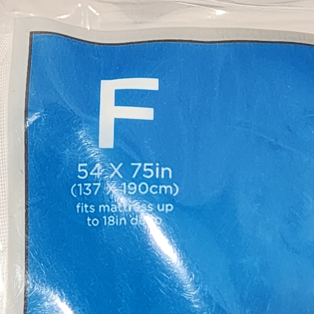 Allerease CleanBoost Cool Touch Full Fitted Mattress Protector Waterproof White - Picture 4 of 11